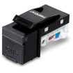 TRENDNET - TC-K25C6BK - 25 Pack Cat6 RJ-45 Keystone Jack, Black