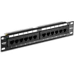 TRENDNET - TC-P12C6 - 12-Port Cat. 6 Unshielded Patch Panel (10" wide)