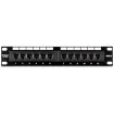 TRENDNET - TC-P12C6 - 12-Port Cat. 6 Unshielded Patch Panel (10" wide)