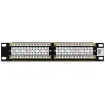 TRENDNET - TC-P12C6 - 12-Port Cat. 6 Unshielded Patch Panel (10" wide)