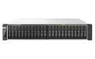 QNAP - TDS-h2489FU-4314-128G-US - QNAP 24-Bay 2U all-flash NAS, NVMe Gen 4 x4, Dual Intel Xeon Silver 4314Y processor (up to 3.4 GHz), 128GB RDIMM ECCC DDR4 RAM, 4 x 2.5GbE LAN, 2 x 25GbE SFP28 SmartNIC port, 2 x PCIe expansion slot