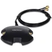 TRENDNET - TEW-LB101 - Magnetic Dual Antenna Mounting Base RP-SMA Female with RP-SMA MaleExtension Cable