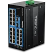 TRENDNET - TI-G262 - 26-Port Hardened Industrial Gigabit DIN-Rail Switch