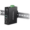 TRENDNET - TI-PF11SFP - Hardened Industrial SFP to Gigabit PoE+ Media Converter