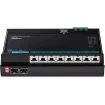 TRENDNET - TI-PG102F - 10-Port Industrial Gigabit PoE+ Wall-Mount Front Access Switch