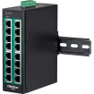TRENDNET - TI-PG160 - 16-Port Hardened Industrial Gigabit PoE+ DIN-Rail Switch