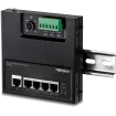 TRENDNET - TI-PG50F - 5-Port Industrial Gigabit PoE+ Wall-Mounted Front Access Switch