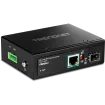TRENDNET - TI-UF11SFP - Hardened Industrial SFP to Gigabit UPoE  Media Converter