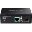 TRENDNET - TI-UF11SFP - Hardened Industrial SFP to Gigabit UPoE  Media Converter