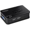 TRENDNET - TK-207K - 2-port USB KVM Switch Kit (include 2 x KVM Cables)
