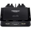 TRENDNET - TK-220DPi - 2-Port 4K DisplayPort KVM Switch