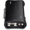 TRENDNET - TK-409K - 4-port USB KVM Switch Kit w/Audio (Include 4 x KVM Cables)