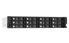 QNAP - TL-R1220Sep-RP-US - 12-bay 2U rackmount SAS 12Gbps JBOD expansion enclosure with SAS expander, 2.5:/3.5" SAS 12Gbps & SAS/SATA 6Gbps drives, 4 x SFF-8644 Mini-SAS HD ports, redundant PSU, without rail kit
