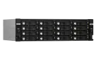 QNAP - TL-R1620Sdc-US - QNAP 16-bay 3U rackmount SAS 12Gbps JBOD dual controller expansion enclosure with SAS expander