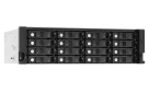 QNAP - TL-R1620Sep-RP-US - 16-bay 3U rackmount SAS 12Gbps JBOD expansion enclosure with SAS expander, 2.5"/3.5" SAS 12Gbps & SAS/SATA 6Gbps drives, 4 x SFF-8644 Mini-SAS HD ports, redundant PSU, without rail kit.