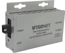 Hanwha - TMC-FSTS1ACM-A - Hardened mini media fiber converter (A),100mbps, ST connector, single-mode, 1 fiber, power supply included (not hardened), TMC-FSTS1-B required to work as a pair
