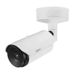 Hanwha - TNO-3030T - QVGA Thermal camera, Max. 320 x 240 resolution support, built-in 13.7mm fixed lens, H.265, H.264, MJPEG codec, Max. 30fps@all resolutions, full video and audio analytics, temperature detection, shock detection, micro SD Max. 256G