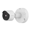 Hanwha - TNO-C3012TRA - Wisenet T network AI Radiometric compact bullet camera (uncooled), 384 x 288 @ 8fps,＜30mK (NETD), 4.4mm fixed focal lens (HFoV: 90.0°), Triple triple codec H.265/H.264/MJPEG with Wisestream II and WiseStream III (based on AI e