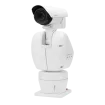 Hanwha - TNU-4051T - Wisenet T network outdoor thermal positioning camera (uncooled), 640x480 @ 30fps, 35mm fixed focal lens (17.2°), pan: 360° endless, Tilt: -90°~ 40°, triple codec H.265/H.264/MJPEG with Wisestream II, built-in SD card slot (1x256G