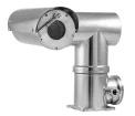 Hanwha - TNU-X6320A2F2WT1-M - Explosion proof positioning camera XP40B using the XNZ-6320A, 110VAC Only, Single Mode Fiber with Wiper, cLCus C1/D1 certification, -40°C ~ +60°C (-40°F ~ +140°F), IP66/IP67, "-M" for INMETRO