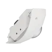 Hanwha - TNV-8011C - Compact corner mount camera, 5MP @ 30fps, triple codec, WDR 120dB, 2.3mm fixed, USB and CVBS, true D/N, built-in SD card slot (1x128GB), hallway view, HLC, defog detection, PoE, Audio-in/Audio-out, Wisenet open platform
 IP66, IP