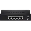 TRENDNET - TPE-TG50ES - 5-Port Gigabit EdgeSmart PoE+ Switch (31W)