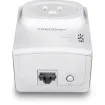 TRENDNET - TPL-407E2K - 500 AV Compact Powerline Adapter Kit /w Pass Through