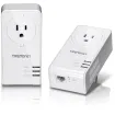 TRENDNET - TPL-423E2K - Powerline 1300 AV2 Adapter Kit  with Built-in Outlet