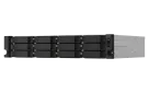 QNAP - TS-1264U-RP-4G-US - QNAP 2U 12-bay NAS/iSCSI IP-SAN, Intel Celeron 4C/4T (up to 2.7GHz), 4GB RAM, 2.5GbE LAN, 4K HDMI v1.4b, PCIe Expansion Slot, Redundant PSU