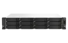 QNAP - TS-1264U-RP-4G-US - QNAP 2U 12-bay NAS/iSCSI IP-SAN, Intel Celeron 4C/4T (up to 2.7GHz), 4GB RAM, 2.5GbE LAN, 4K HDMI v1.4b, PCIe Expansion Slot, Redundant PSU