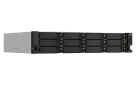 QNAP - TS-1264U-RP-8G-US - QNAP 2U 12-bay NAS/iSCSI IP-SAN, Intel Celeron 4C/4T (up to 2.7GHz), 8GB RAM On-Board, 2.5GbE LAN, 4K HDMI v1.4b, PCIe Expansion Slot, Redundant PSU