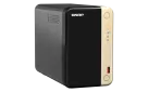 QNAP - TS-264-8G-US - QNAP TS-264 2-Bay High-Performance Desktop NAS. Intel 4C/4T Processor, burst up to 2.9GHz with 8GB DDR4 RAM On-Board
