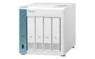 QNAP - TS-431P3-4G-US - QNAP 4-Bay High-Performance Private Cloud NAS with 2.5GbE Network. Annapurna Labs AL314 4-Core 1.7GHz Processor with 4GB RAM