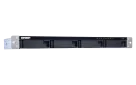 QNAP - TS-431XeU-8G-US - QNAP 4-bay 1U Short-Depth Rackmount NAS (8GB RAM version) with Builti-in 10GbE Network