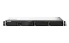 QNAP - TS-435XeU-4G-US - QNAP 4-Bay TS-435XeU short-depth 12" ARM-based NAS, 4C 2.2GHz, 4GB DDR4 RAM, 2 x 10GbE SFP+, 2 x 2.5GbE, 2 x M.2 2280 NVMe PCIe Gen3 x1 SSD slots