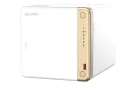 QNAP - TS-462-2G-US - QNAP 4-Bay desktop NAS, Intel Celeron N4505 dual-core processor, 2GB DDR4 SODIMM RAM
