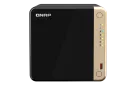 QNAP - TS-464-8G-US - QNAP TS-464 4-Bay High-Performance Desktop NAS. Intel 4C/4T Processor, burst up to 2.9GHz with 8GB DDR4 RAM