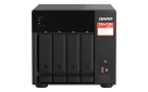 QNAP - TS-473A-8G-US - QNAP Desktop 4-bay NAS/iSCSI IP-SAN, AMD Ryzen V1000 series V1500B 4C/8T 2.2 GHz, 8GB RAM, two 2.5GbE, 10G-ready