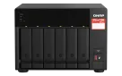 QNAP - TS-673A-8G-US - QNAP Desktop 6-bay NAS/iSCSI IP-SAN, AMD Ryzen V1000 series V1500B 4C/8T 2.2 GHz, 8GB RAM, two 2.5GbE, 10G-ready