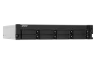 QNAP - TS-832PXU-4G-US - QNAP 2U 8-Bay ARM-based 2.5G &10G NAS, Quad Core 1.7GHz, 4GB DDR3 RAM, 2 x 10GbE SFP+, 2 x 2.5GbE, Single Power Supply