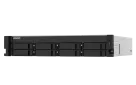QNAP - TS-832PXU-RP-4G-US - QNAP 2U 8-Bay ARM-based 2.5G &10G NAS, Quad Core 1.7GHz, 4GB DDR3 RAM, 2 x 10GbE SFP+, 2 x 2.5GbE, Redundant Power Supply