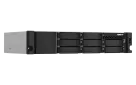 QNAP - TS-864eU-4G-US - QNAP 2U 8-bay short depth 12" rackmount NAS, Intel Celeron N5105/N5095 4C/4T, burst up to 2.9 GHz, 4GB RAM (2 x SODIMM slots, max 16GB total)