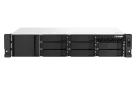 QNAP - TS-864eU-RP-8G-US - QNAP 2U 8-bay short depth 12" rackmount NAS, Intel Celeron N5095 4C/4T, burst up to 2.9 GHz, 8GB RAM On-Board (Non-Expandable)