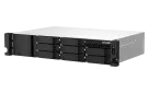 QNAP - TS-873AeU-RP-4G-US - QNAP 2U 8-Bay short-depth rackmount NAS/iSCSI IP-SAN. AMD Ryzen V1500B 4C/8T 2.2GHz, 4GB RAM, 2x2.5GbE LAN, M.2 2280 NVMe/SATA SSD( PCIe Gen3x1), Optional 10GbE PCIe expansion, Redundant PSU
