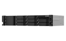 QNAP - TS-873AeU-RP-4G-US - QNAP 2U 8-Bay short-depth rackmount NAS/iSCSI IP-SAN. AMD Ryzen V1500B 4C/8T 2.2GHz, 4GB RAM, 2x2.5GbE LAN, M.2 2280 NVMe/SATA SSD( PCIe Gen3x1), Optional 10GbE PCIe expansion, Redundant PSU