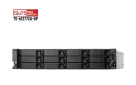 QNAP - TS-h1277XU-RP-3700X-32G-US - QNAP 2U 12-Bay QTS hero NAS, AMD Ryzen 7 3700X 8-core/16-thread 3.4 GHz processor, 128GB DDR4 RAM (max 128GB RAM), 12x 2.5"/3.5" SATA HDD/SSD, 2xGbE LAN, 2 x 10GbE SFP+, 2 x 10GBase-T, USB. 3.1/3.0,  4 x PCIe expansion