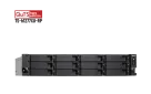 QNAP - TS-h1277XU-RP-3700X-32G-US - QNAP 2U 12-Bay QTS hero NAS, AMD Ryzen 7 3700X 8-core/16-thread 3.4 GHz processor, 128GB DDR4 RAM (max 128GB RAM), 12x 2.5"/3.5" SATA HDD/SSD, 2xGbE LAN, 2 x 10GbE SFP+, 2 x 10GBase-T, USB. 3.1/3.0,  4 x PCIe expansion