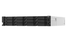 QNAP - TS-h1887XU-RP-E2336-32G-US - QNAP 18-Bay 2U Rackmount NAS, Intel Xeon E-2336 6C/12T 2.9 GHz processor (boost up to 4.8 GHz), 32 GB ECC DDR4, 2 x 2.5"/3.5" SATA 6Gbps HDD/SSD + 6 x 2.5" SATA 6Gbps, 10GBASE-T, 2.5GbE RJ45, USB 3.2 Gen2, PCIe Gen4