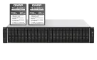 QNAP - TS-h2490FU-7232P-64G-US - QNAP 24-Bay all-flash NAS, NVMe Gen3 x4, AMD EPYC 7232P 3.1GHz, 64GB  RAM, 2 x 2.5GbE LAN, 2 x 25GbE SFP28, iSCSI, RAID 0,1, 5, 6, 10, 5+spare, 6+spare, 10+spare, global hot spare,  PCIe expansion slot x5