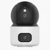UNV - Uho-S3S-M55D - 5MP dual lens indoor Wi-Fi PT camera, 4.0mm fixed lens, 10m IR, 10m WL, Mic&speaker, SD card slot, human/vehicle/pet/crying detection
